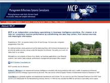 Tablet Screenshot of mcp.co.uk